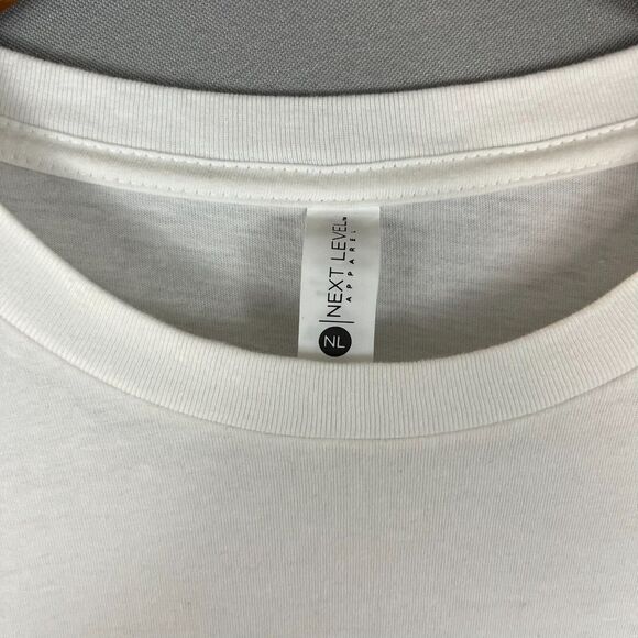 Next Level Unisex Shirt XL White & Purple 90's Rap Hip Hop and R&B Artists - Picture 3 of 7